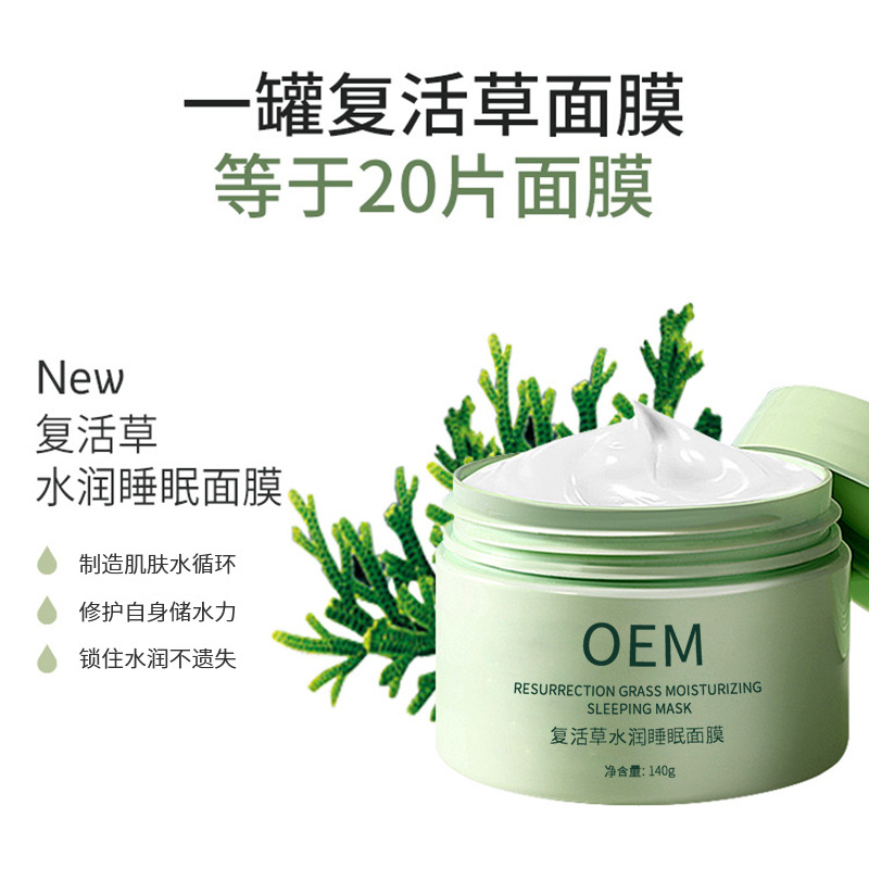 慈慌秀_复活草睡眠面膜OEM